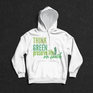 Think Green Hoodie (Children's Sizes)