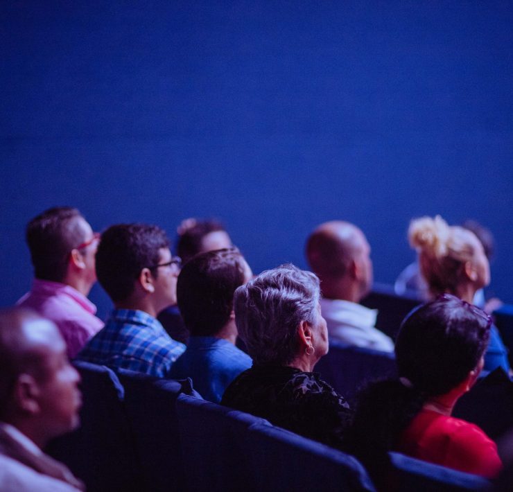 people sitting on gang chairs