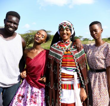 portrait of people smiling